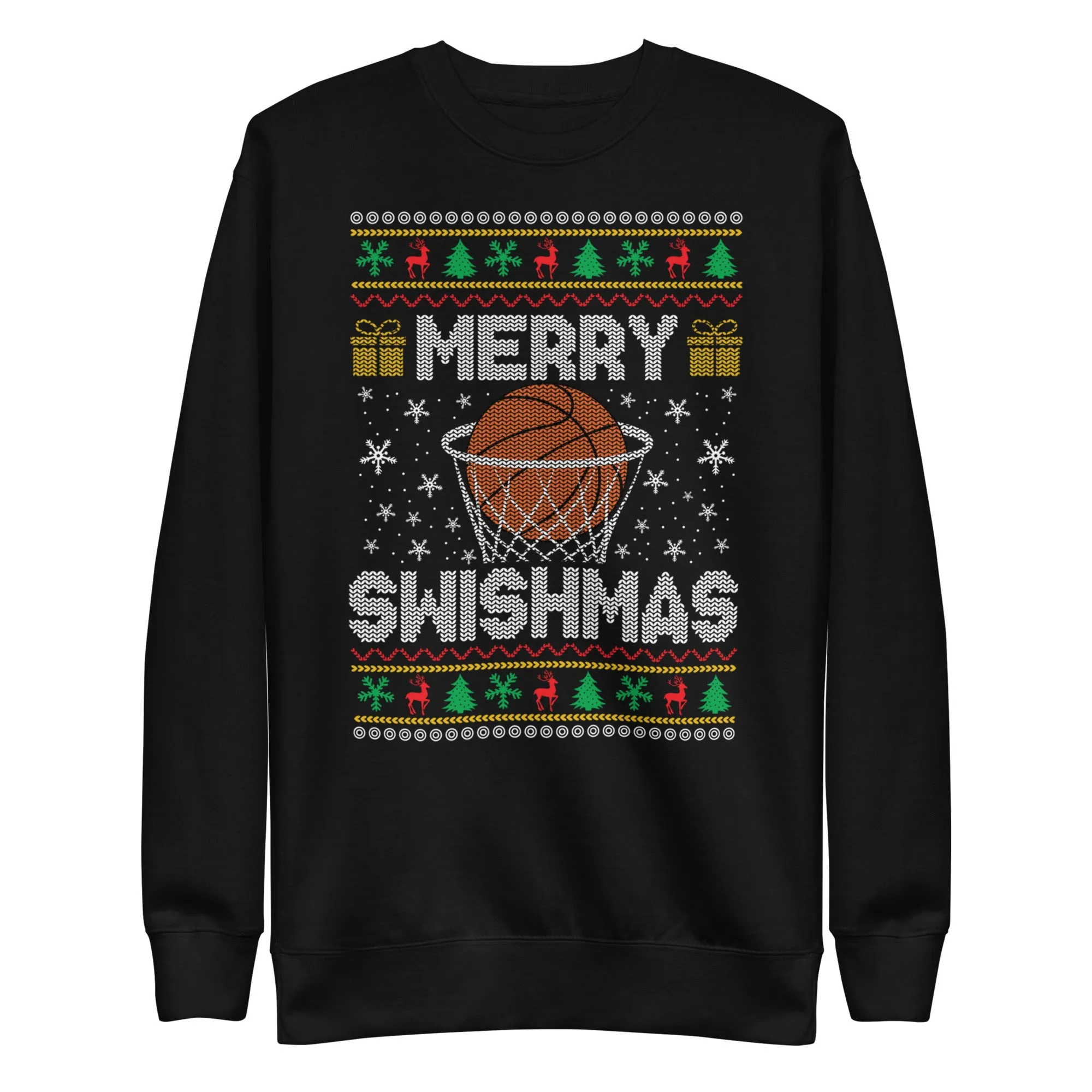 Merry Swishmas Premium Sweatshirt