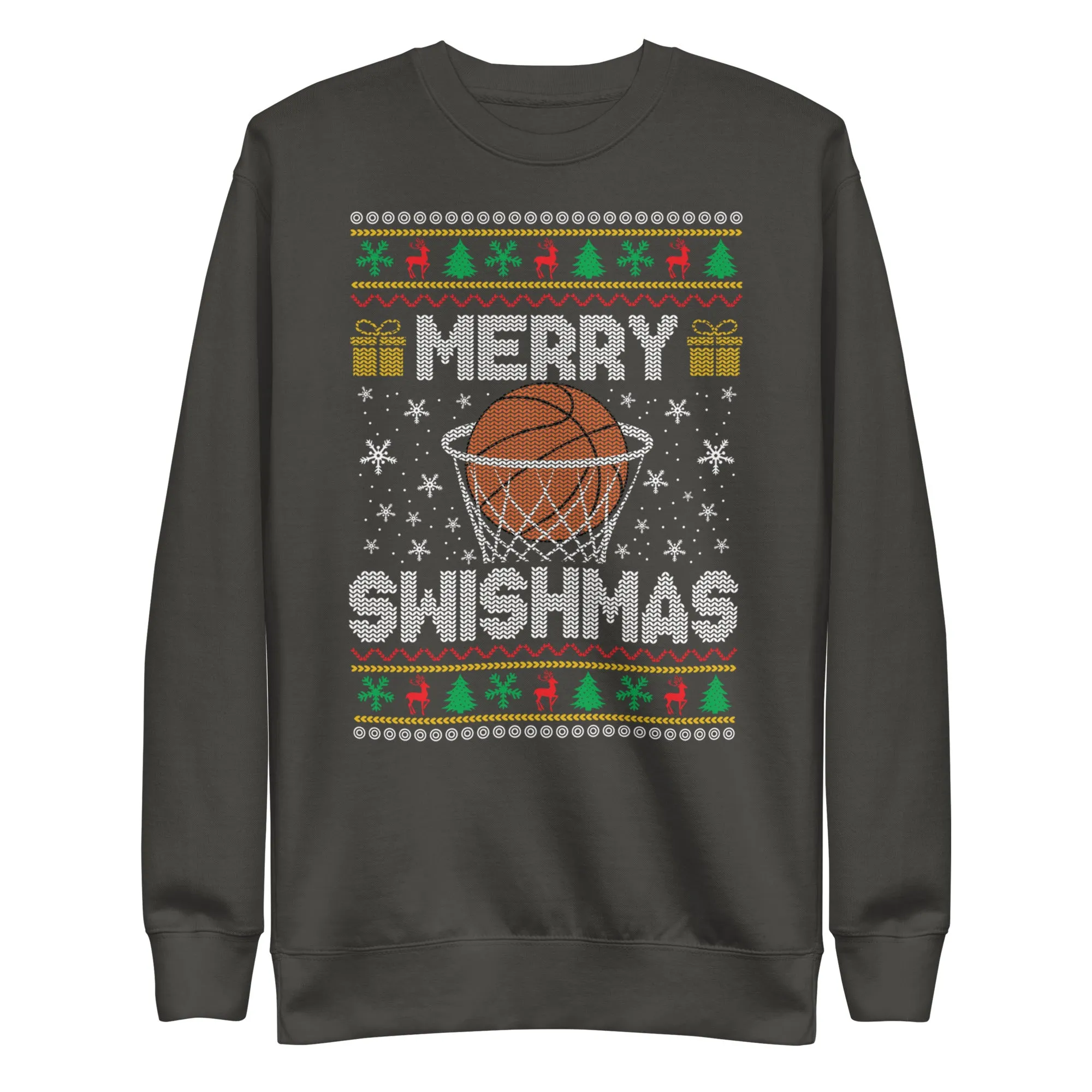 Merry Swishmas Premium Sweatshirt