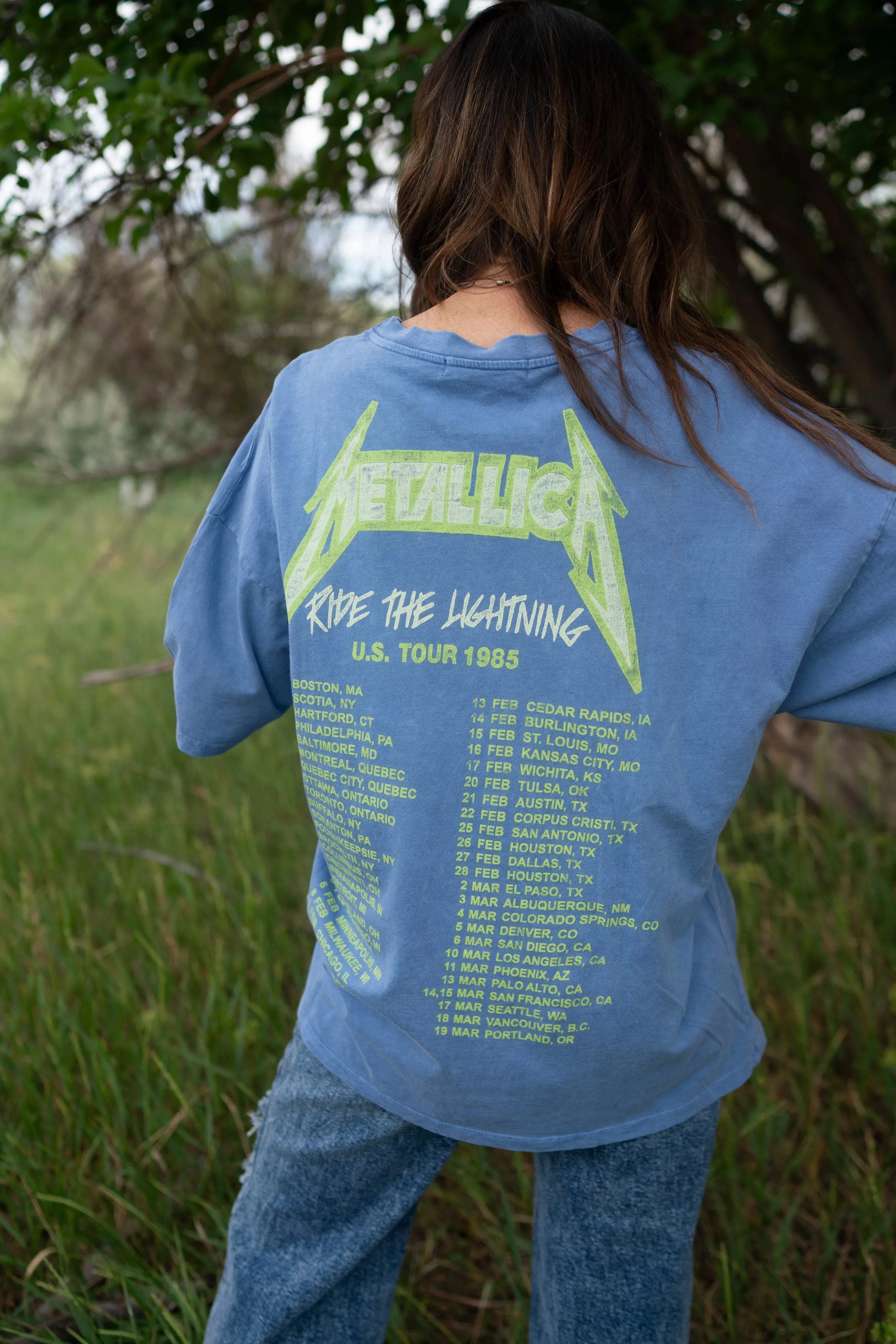 Metallica Tour 1985 T-Shirt