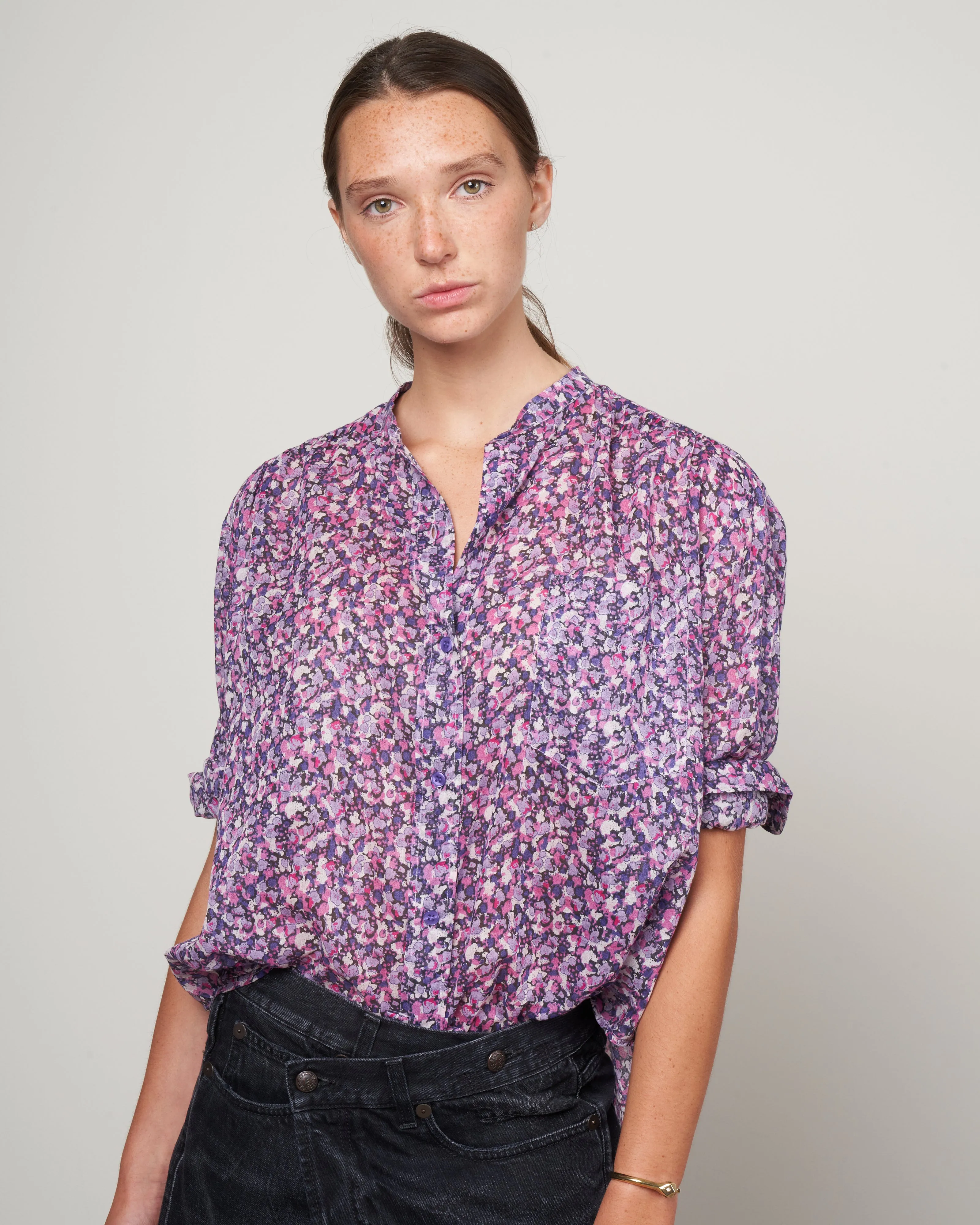 mexika top - violet