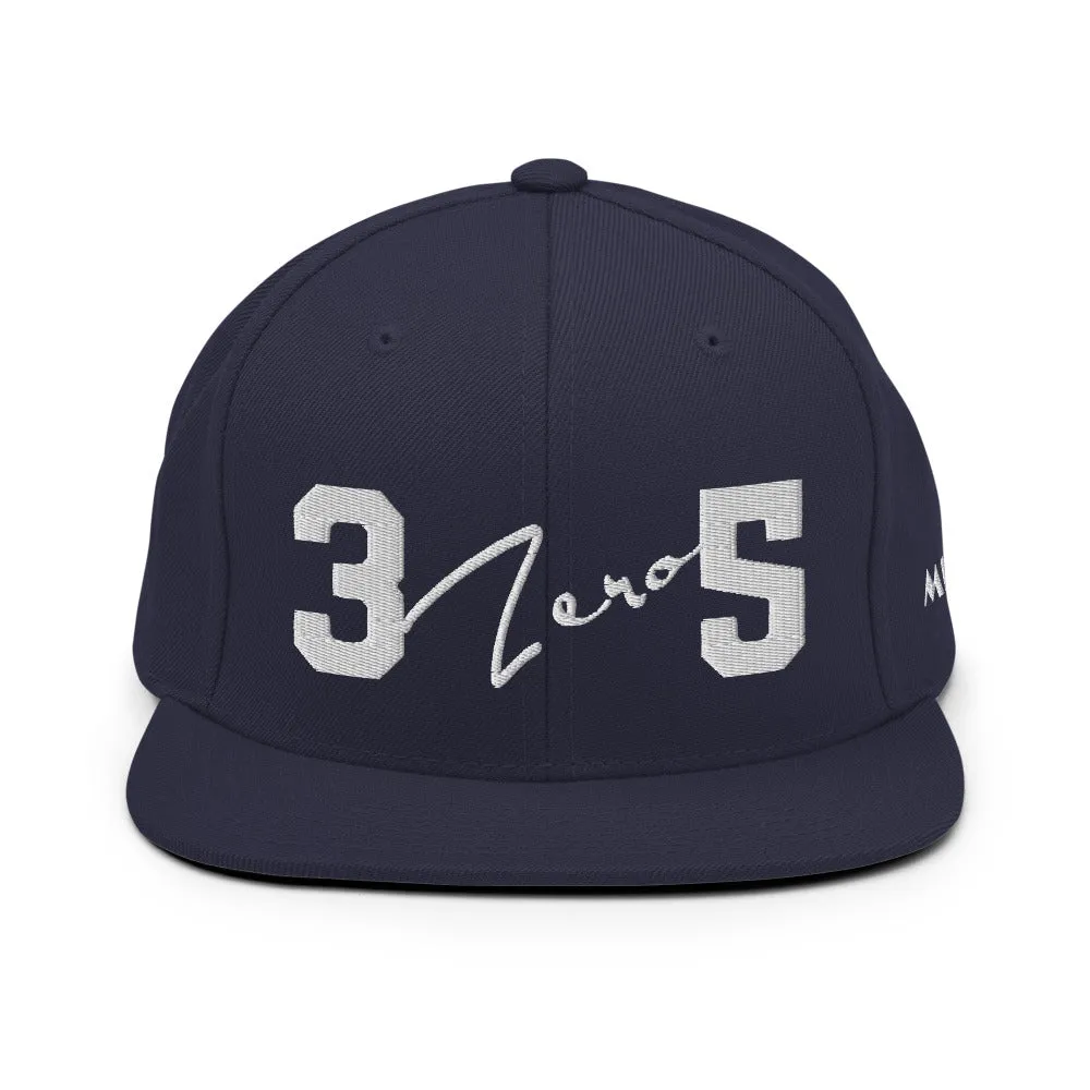 Miami 3 zero 5 Snapback Hat