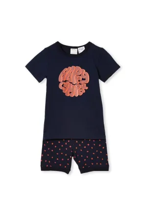 MILKY HAPPY CAMPER PJ'S