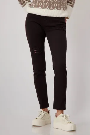 Monari Destroyed Jeans with Sequins 808301