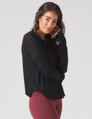 Mood Long Sleeve: Black
