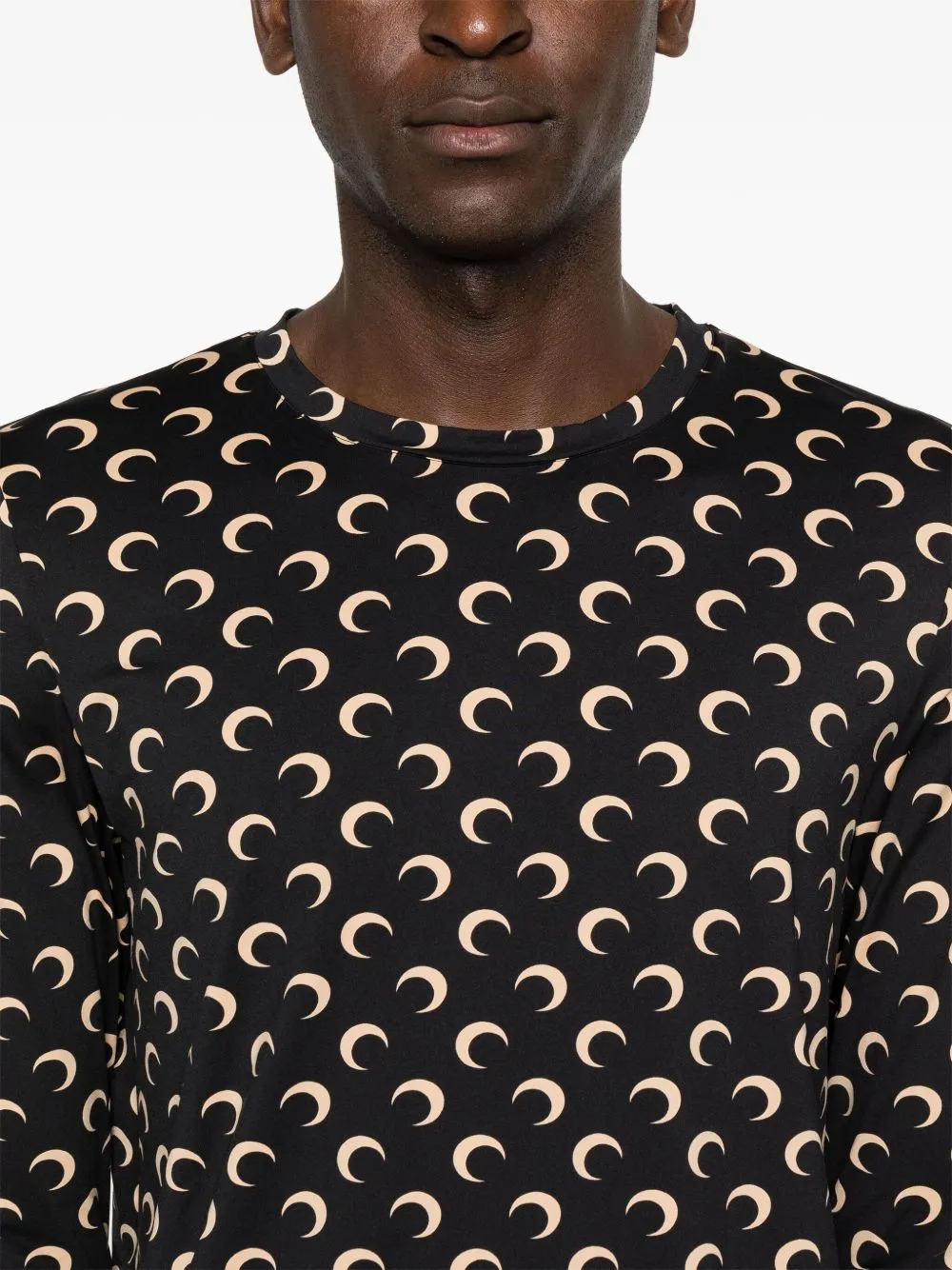 Moon crewneck top