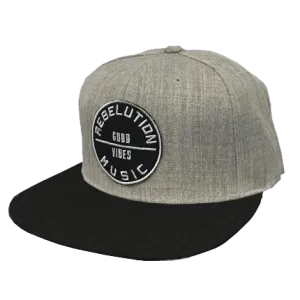 Music Snapback (Black & Grey)