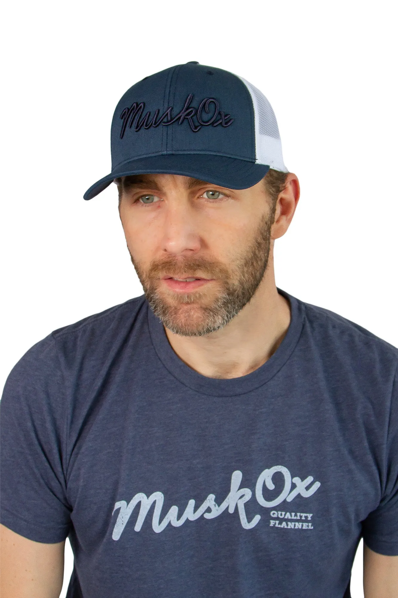 MuskOx Embroidered Trucker Hat