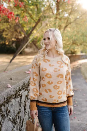 Mustard For Days Leopard Sweater