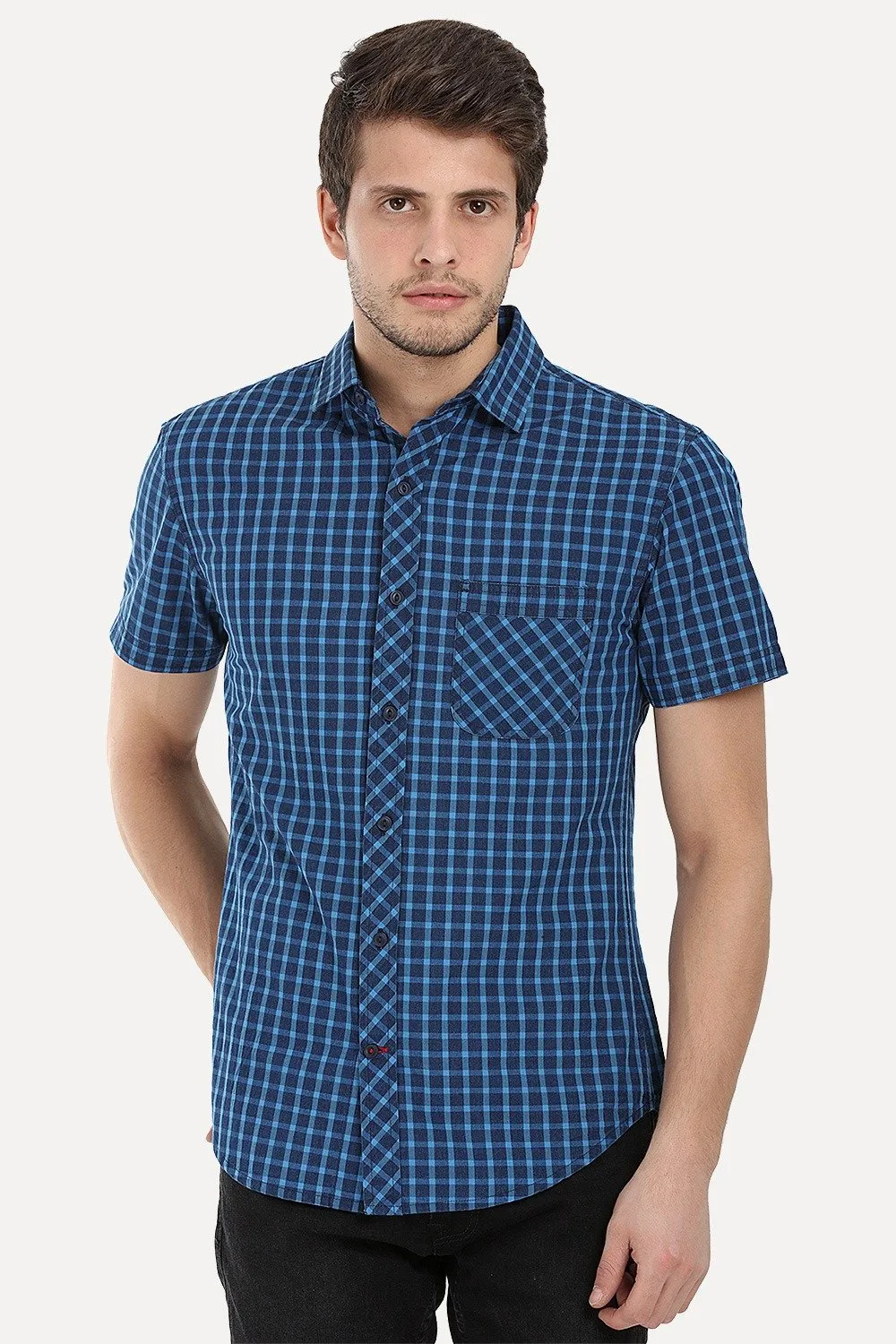 Mutli Tone Madras Plaid Yarndye Shirt