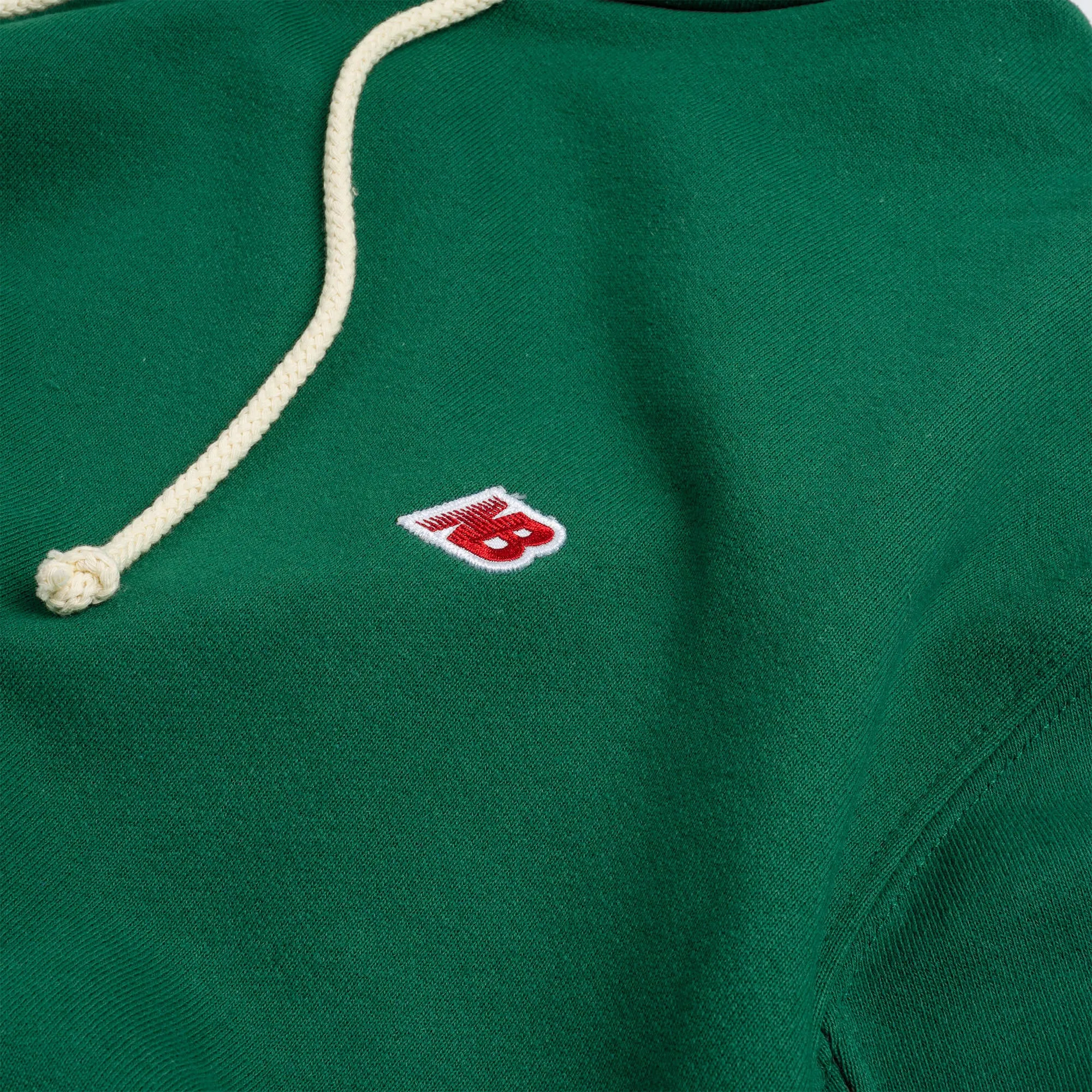 NB USA Core Hoodie MT21540 Kelly Green