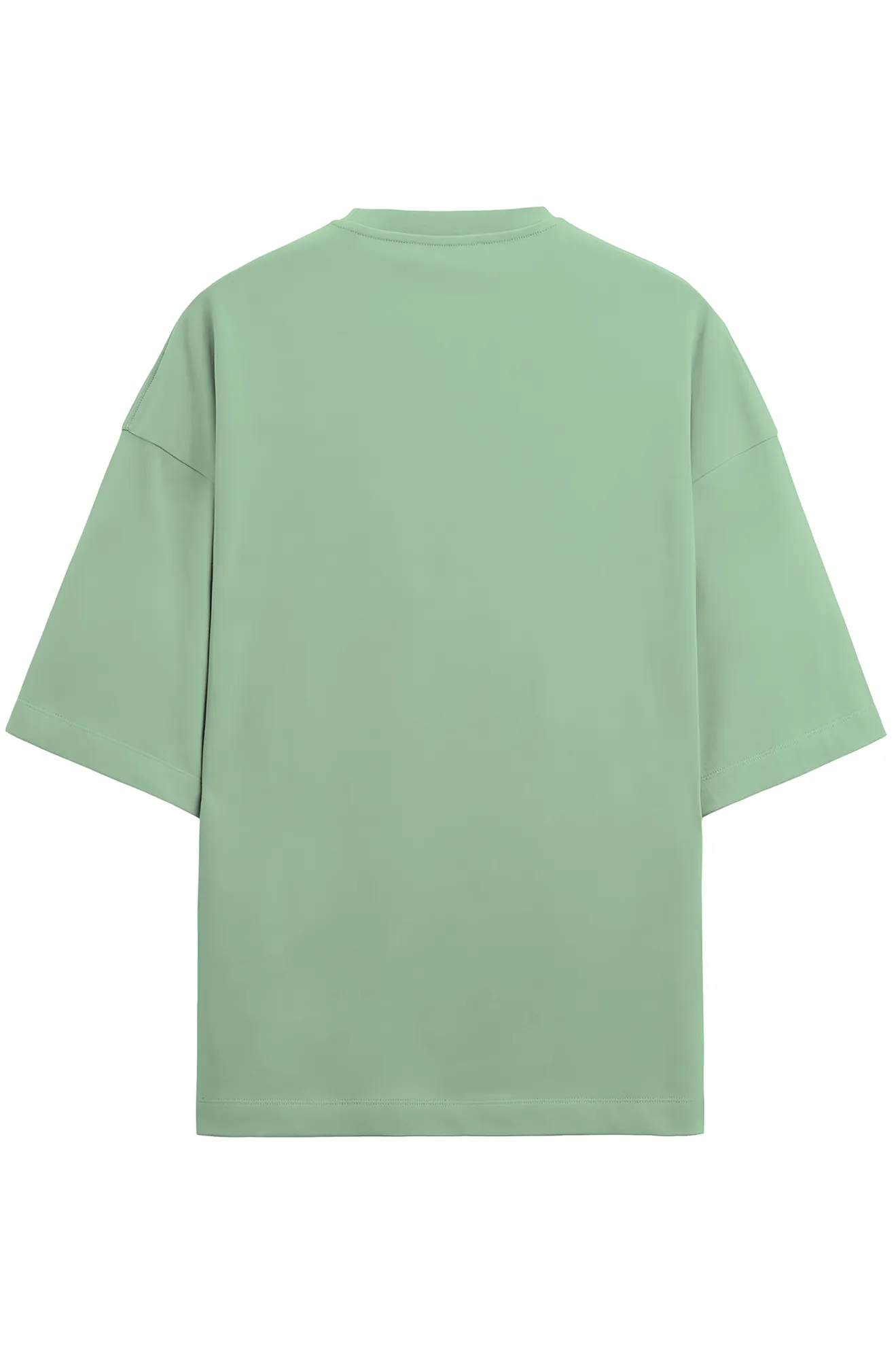 Never Give Up - Terry Oversized Tshirts