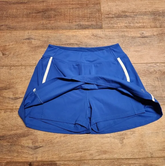 NEW Free People Never Better Volley Skort in Blue Size Small