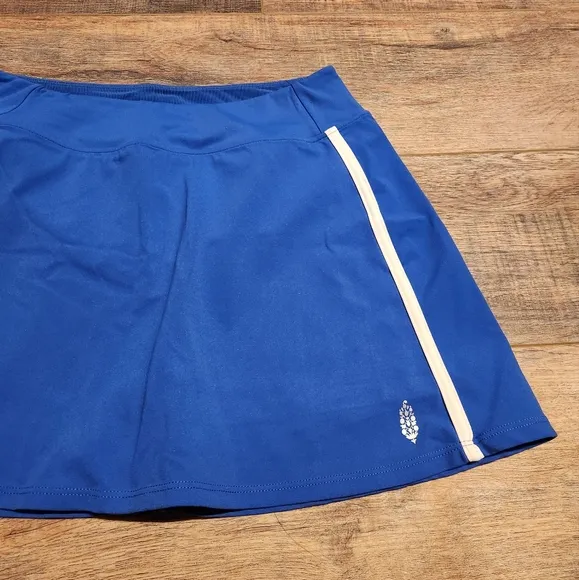 NEW Free People Never Better Volley Skort in Blue Size Small