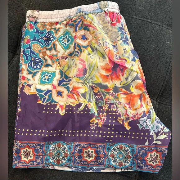 NEW Johnny Was Logan Remy Shorts- Size XL