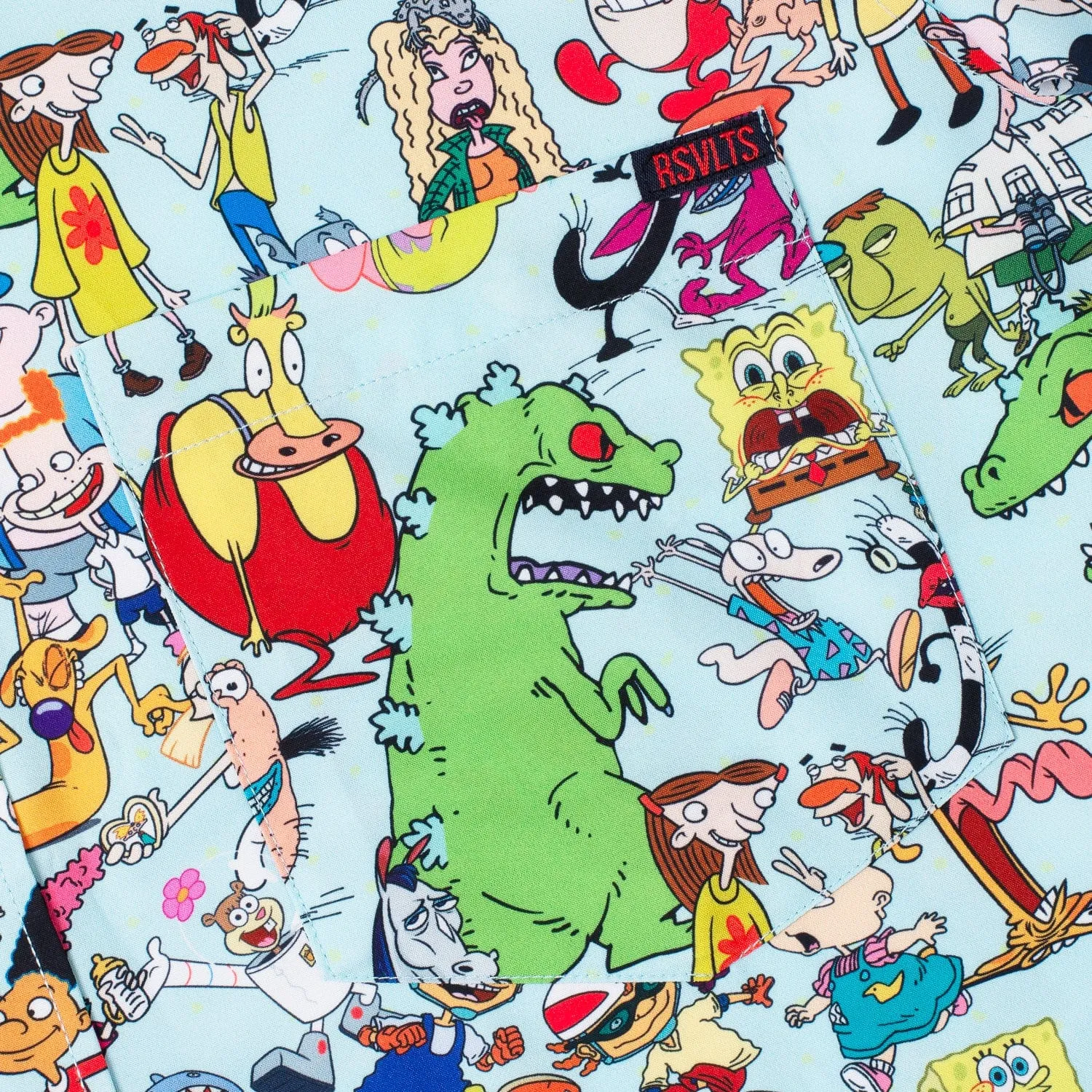 Nickelodeon "90s Mashup" – KUNUFLEX Short Sleeve Shirt