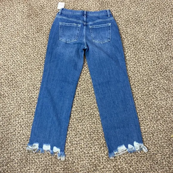 NWT FP We the Free Maggie Mid-rise Straight leg Jeans
