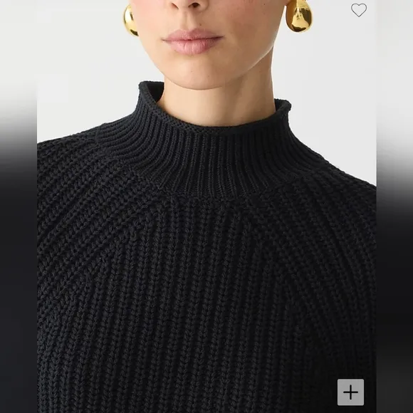 NWT J. Crew Relaxed Rollneck sweater, XXS
