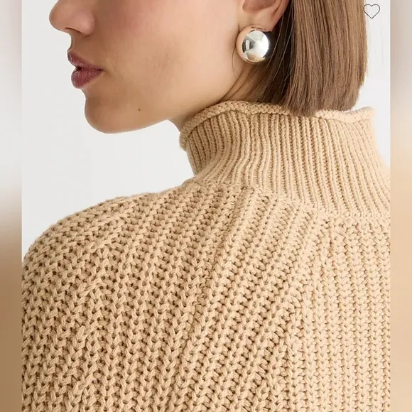 NWT J. Crew Relaxed Rollneck sweater, XXS