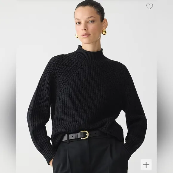 NWT J. Crew Relaxed Rollneck sweater, XXS