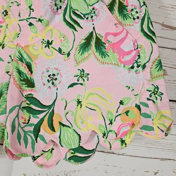NWT Lilly Pulitzer | Via Amore Spritzer Buttercup Stretch Shorts