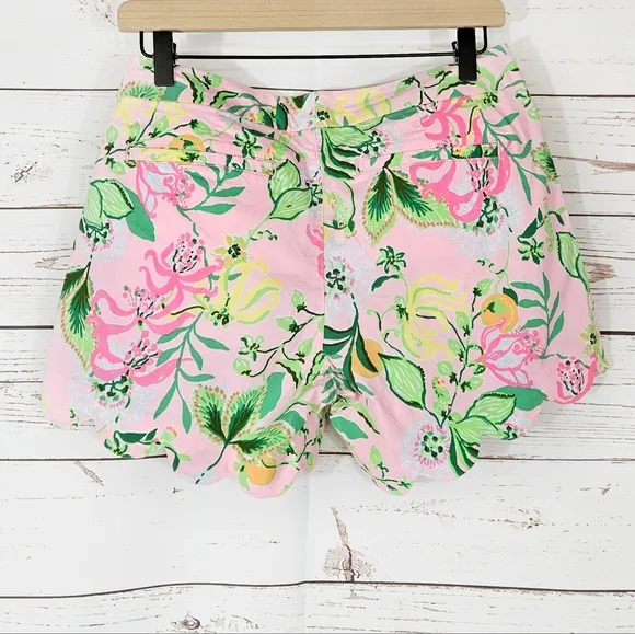 NWT Lilly Pulitzer | Via Amore Spritzer Buttercup Stretch Shorts