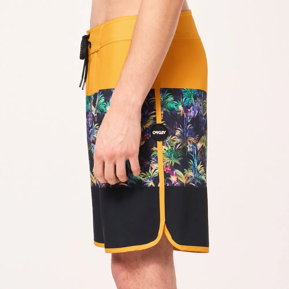 Oakley Neo Palms 19 Boardshort - Yellow Palm Block Print