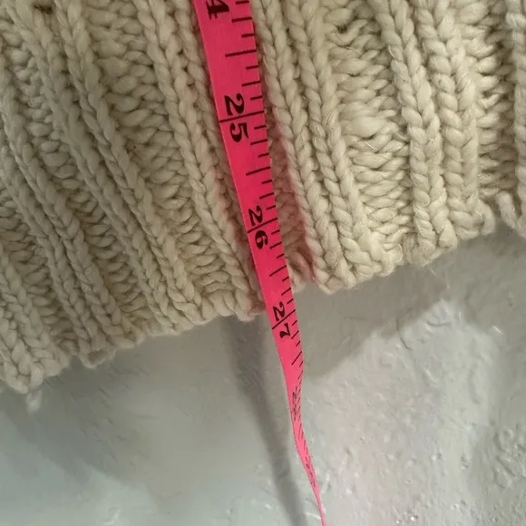 Oliviaceous 100% cotton oversized knit sweater