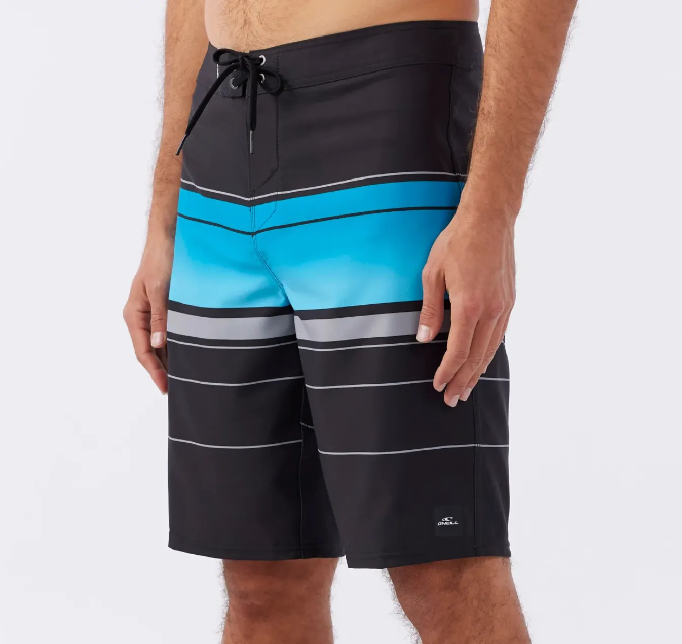 O'NEILL  HYPERFREAK HEAT STRIPE 21" BOARDSHORTS