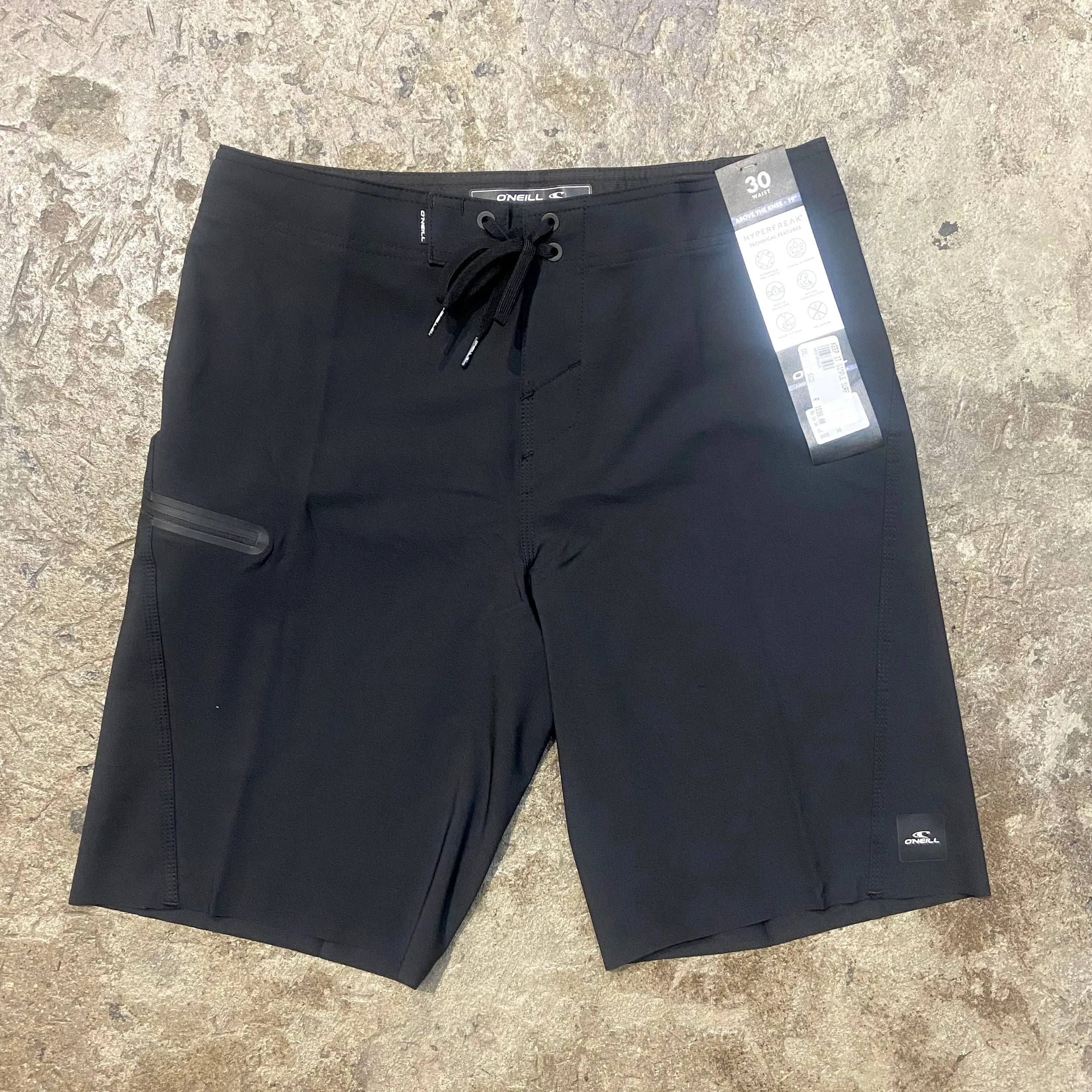 O'NEILL   HYPERFREAK TECH SOLID 19" BOARDSHORTS