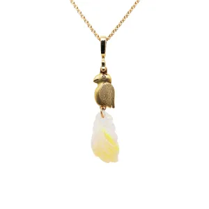 Opal Bird Pendant