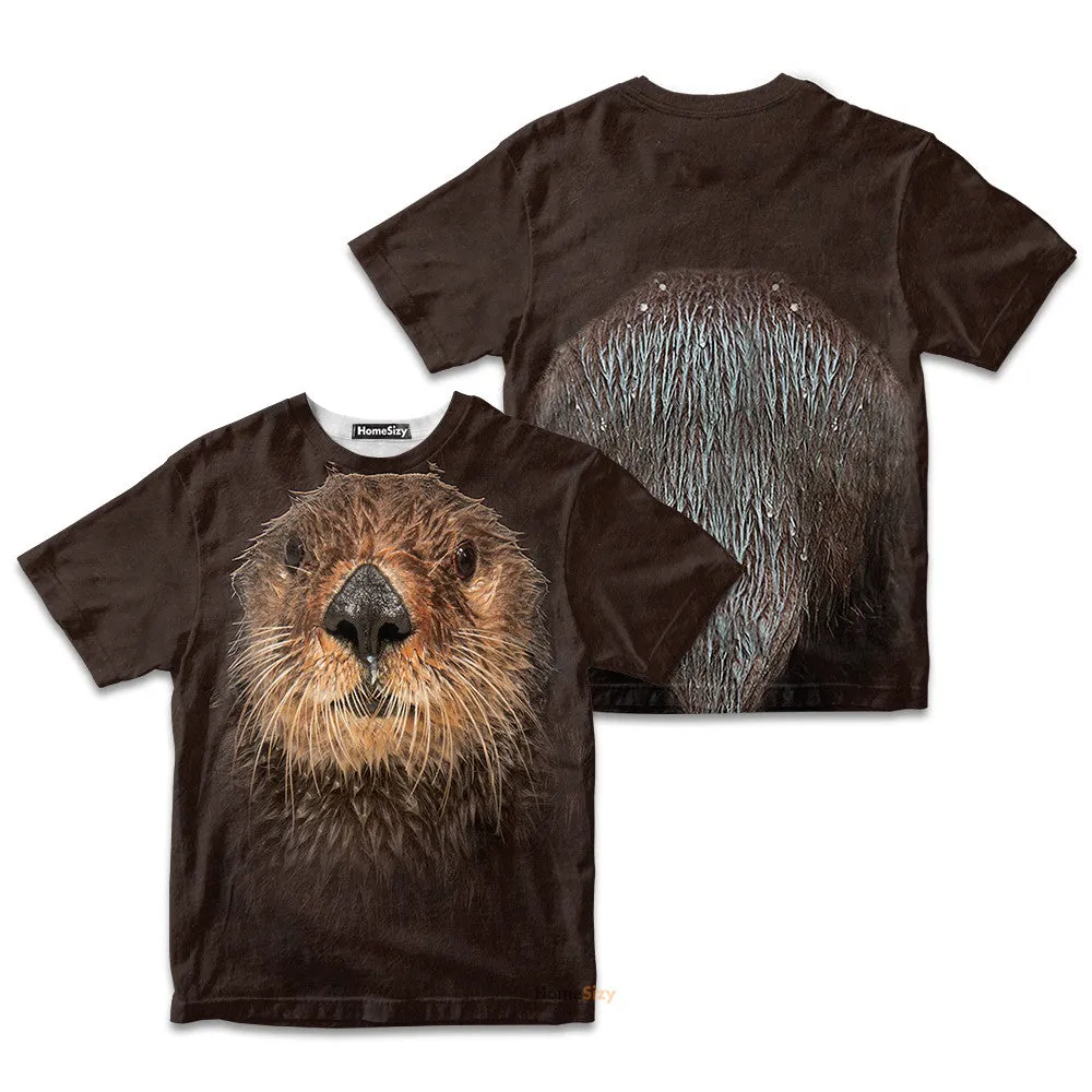 Otter - 3D Kid Tshirt QT212090Hf
