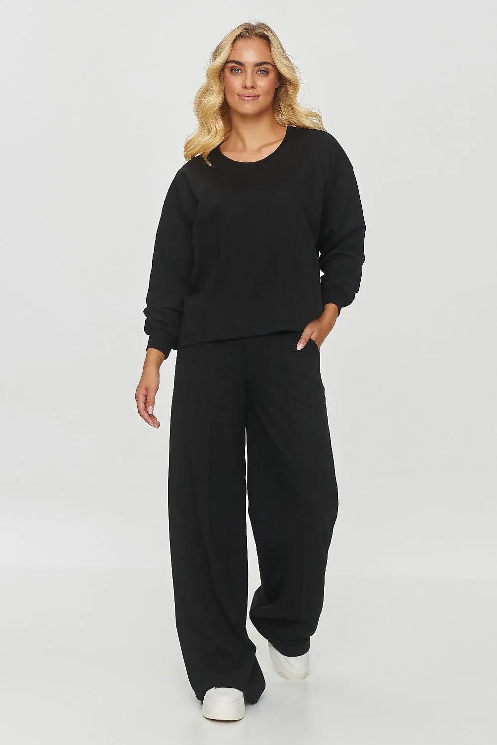 Oversized Luxe Sweatshirt Trousers Set