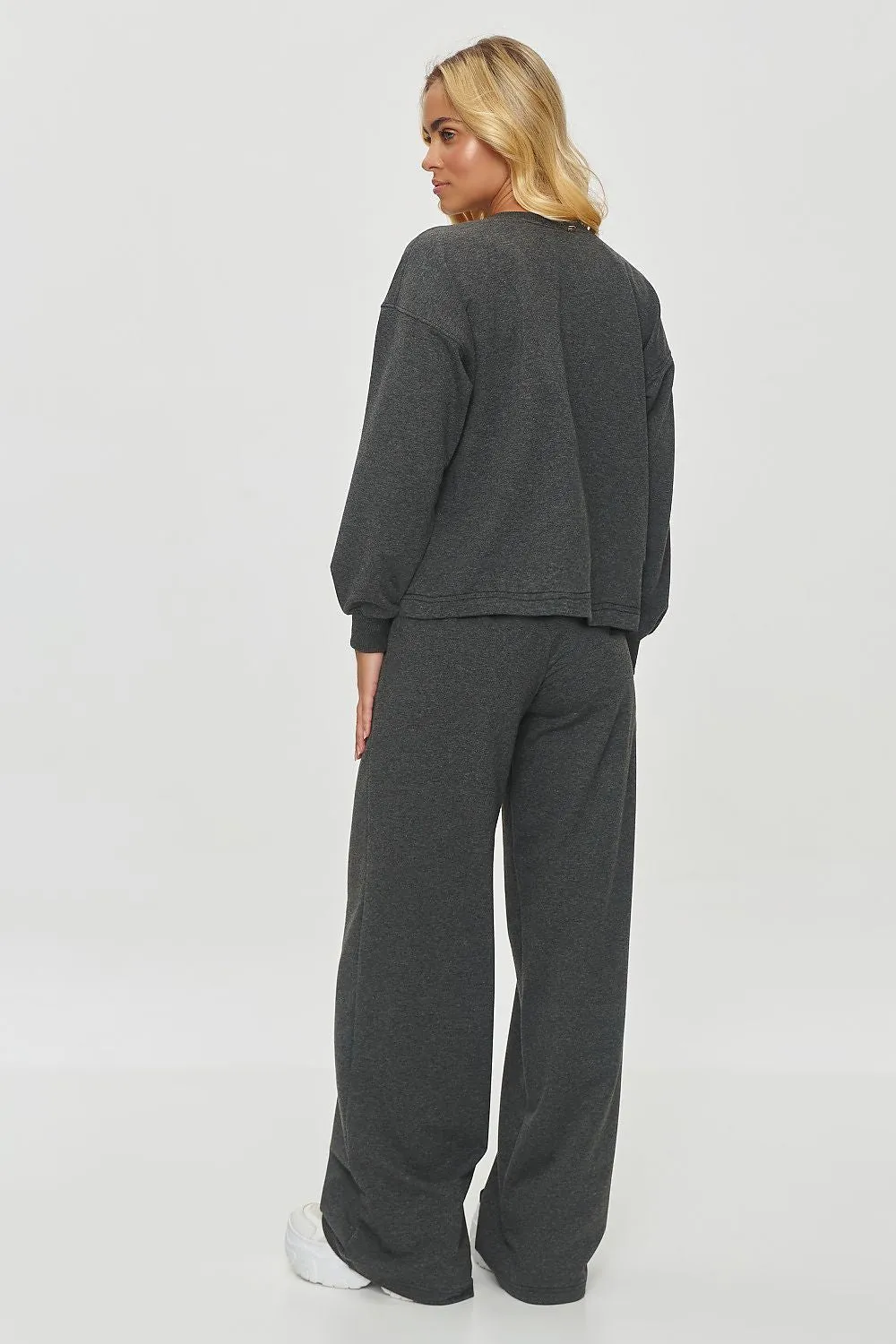 Oversized Luxe Sweatshirt Trousers Set