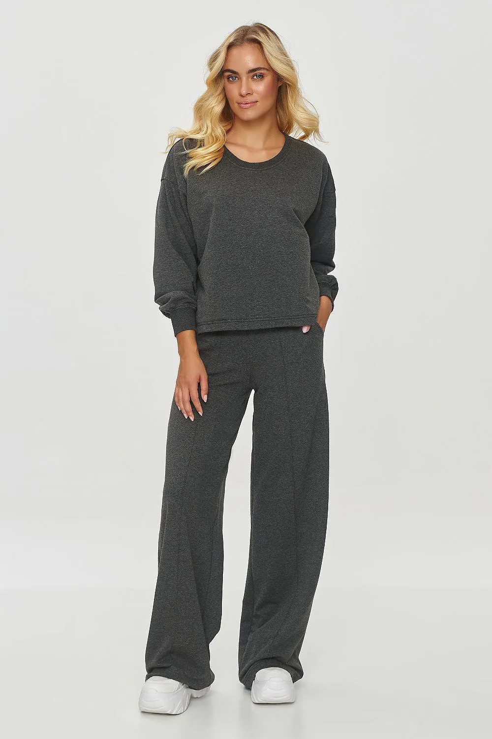 Oversized Luxe Sweatshirt Trousers Set