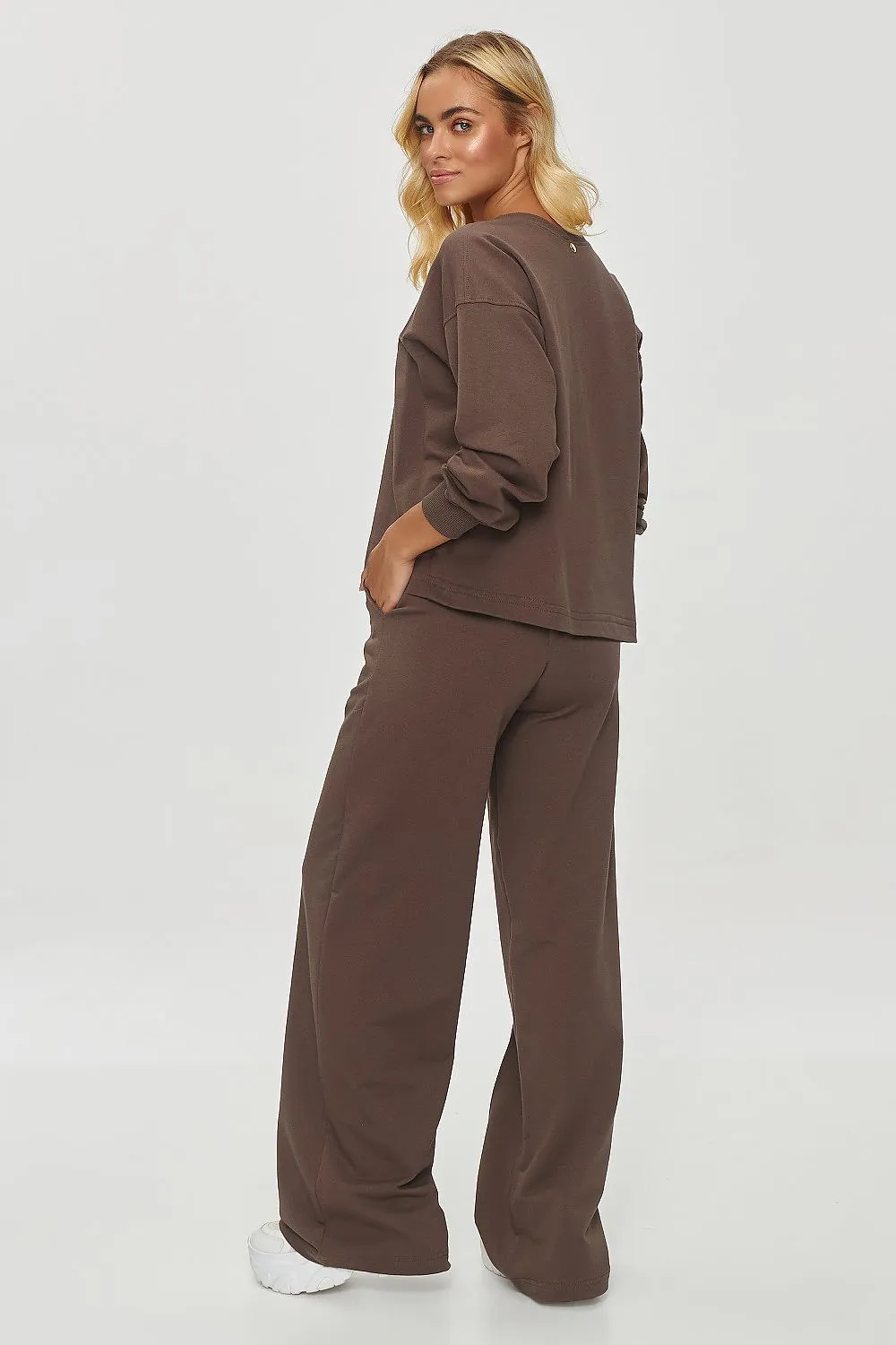Oversized Luxe Sweatshirt Trousers Set