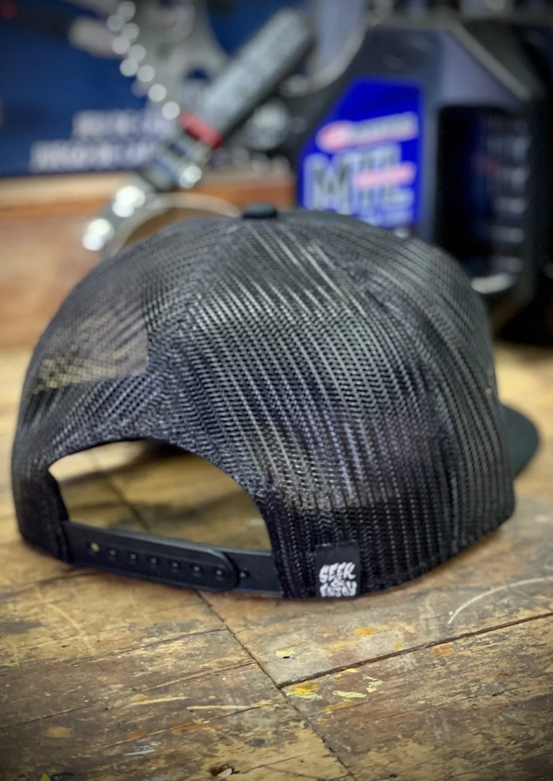 PACK IT OUT "PC" MESH BACK | BLACK