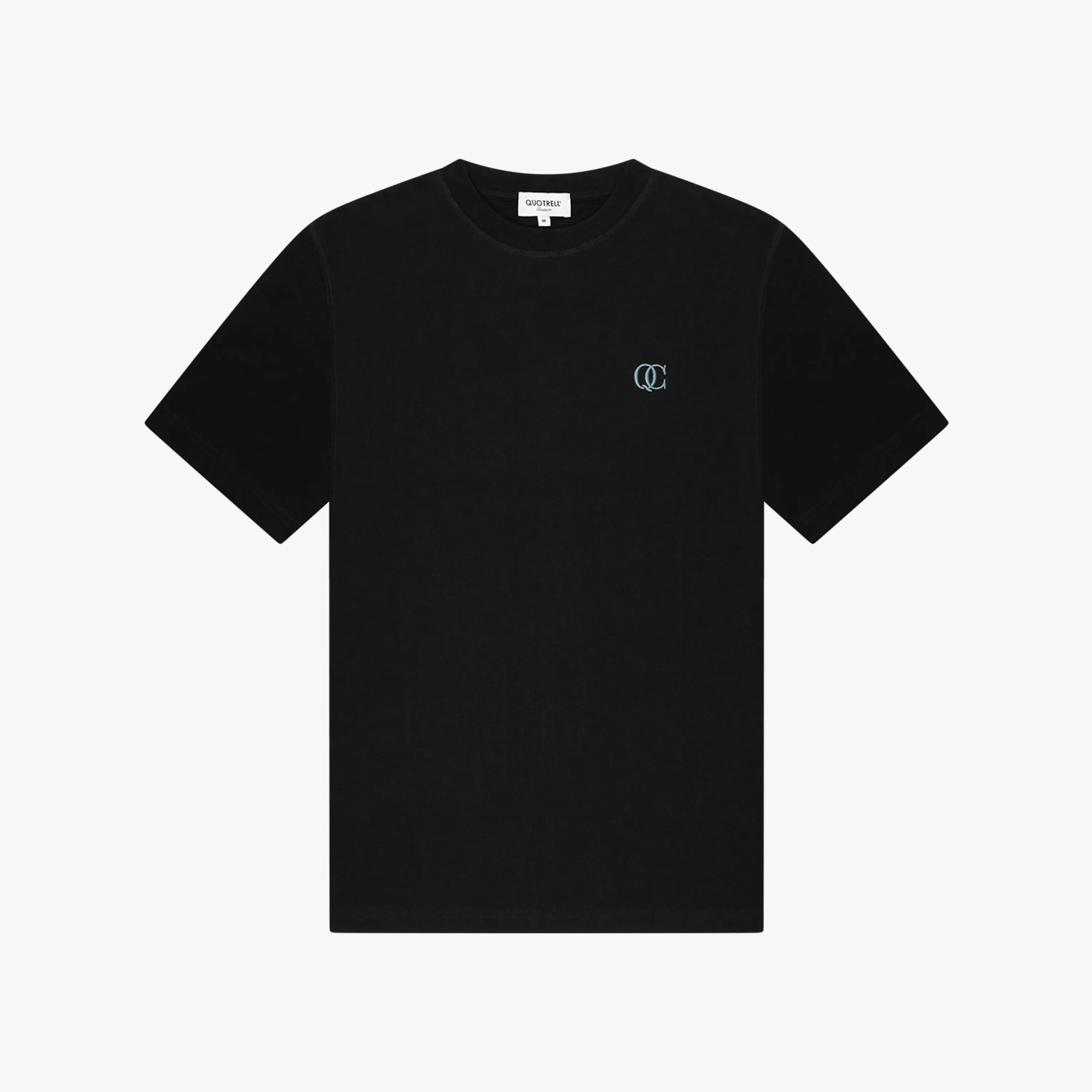 PADUA TEE | BLACK/OCEAN BLUE