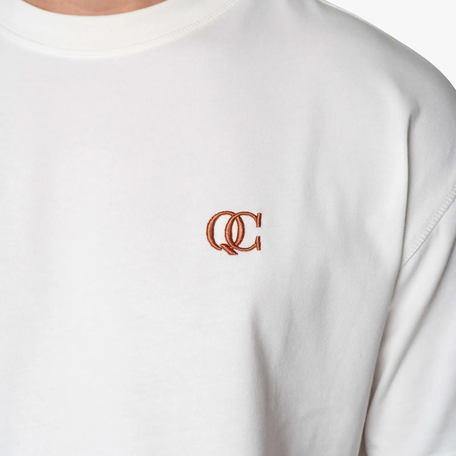 PADUA TEE | OFF WHITE/BURNT OR