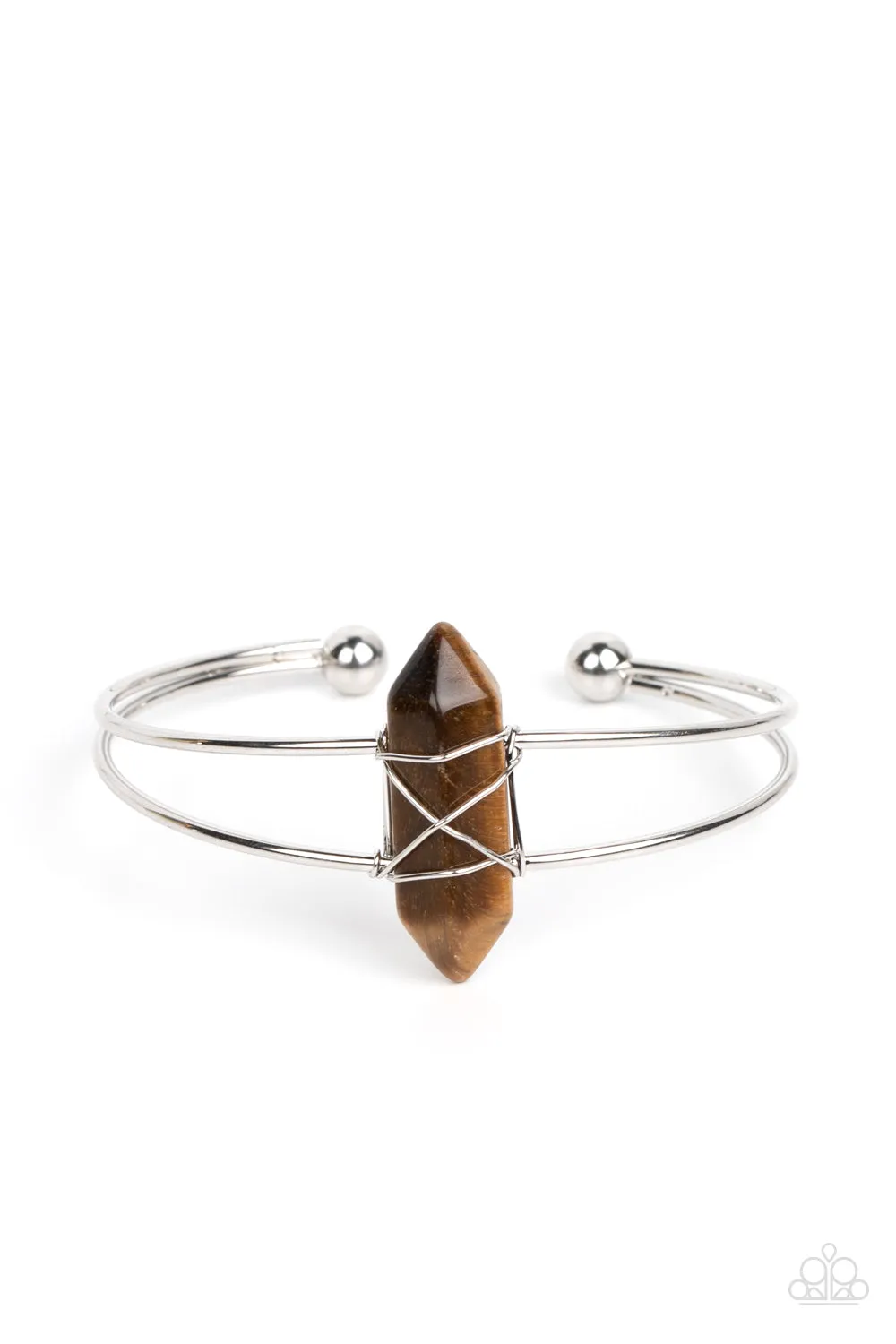 Paparazzi - Terra Transcendence - Brown Bracelet