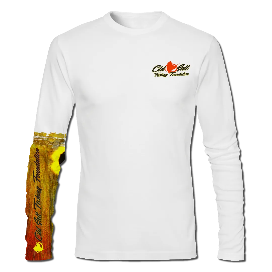 Peacock Bass Long Sleeve Performance Shirt