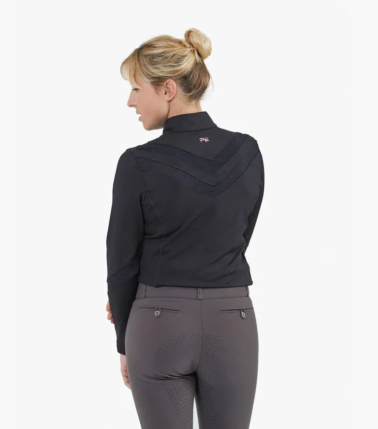 PEI Arclos Ladies Technical Riding Top (Black)