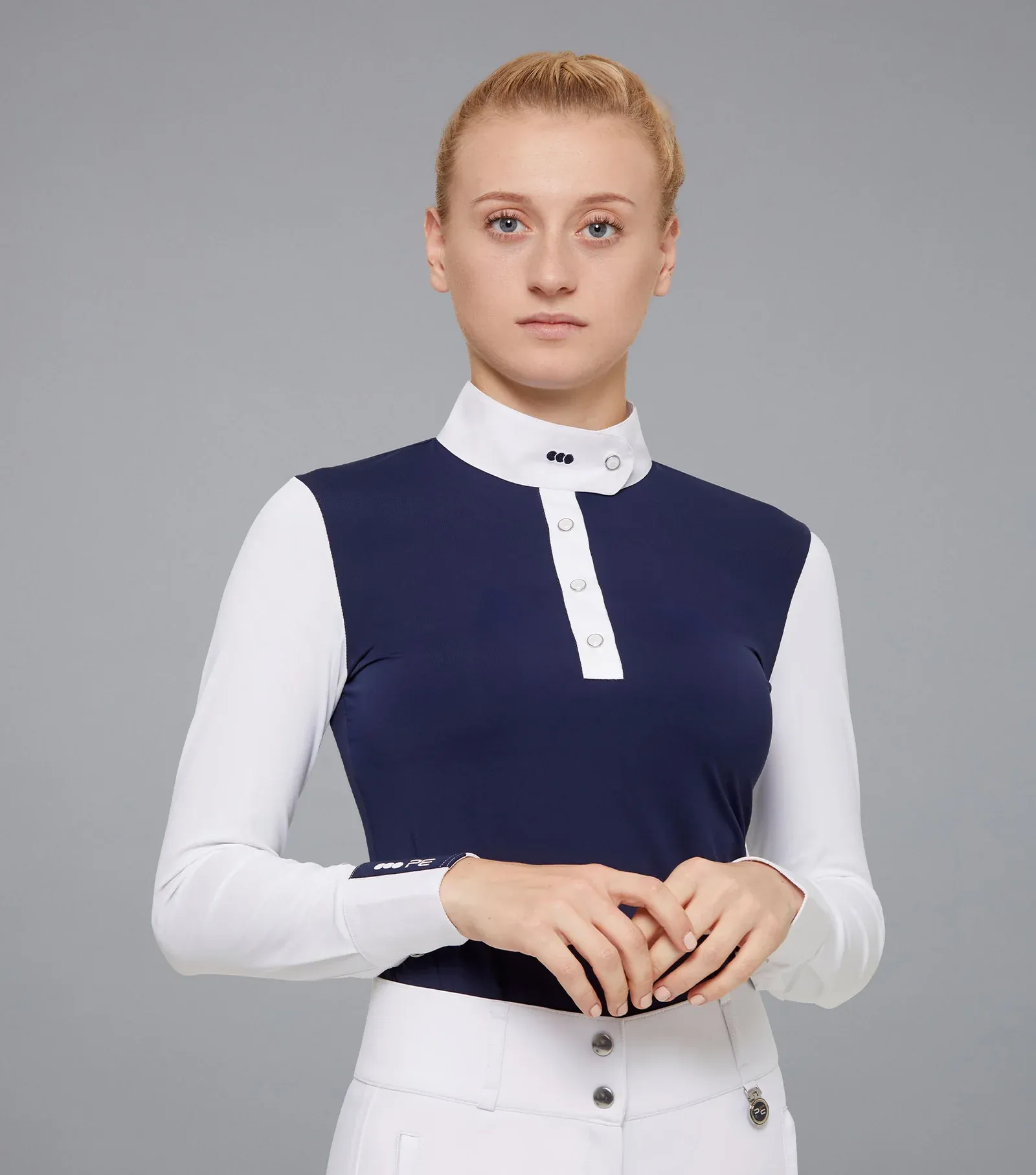 PEI Rossini Lycra Show Shirt (Navy)