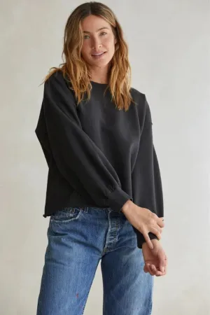 Perfect White Tee - Zayne Pullover - Vintage Black