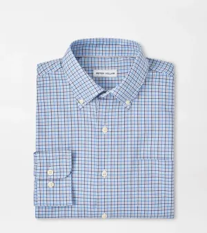 Peter Millar Albert Cotton Stretch Sport Shirt - Galaxy