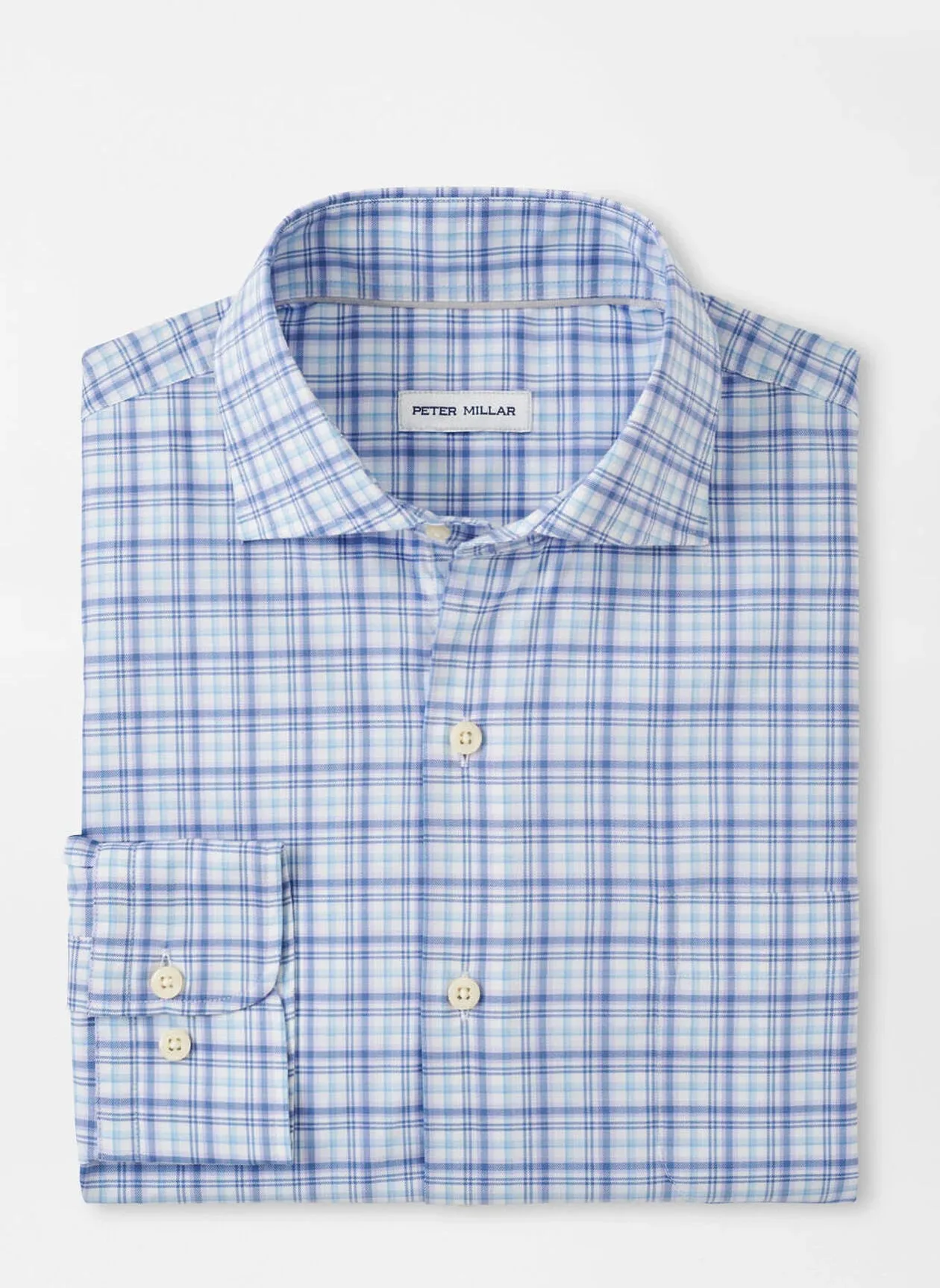 Peter Millar Garrow Crown Lite Cotton-Stretch Sport Shirt