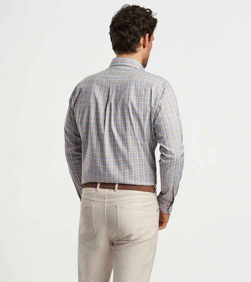 Peter Millar - Powell Crown Lite Cotton-Stretch Sport Shirt - British Tan