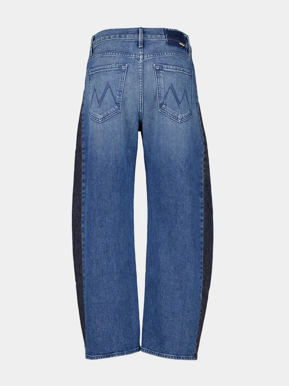 Petite Lil’ Half Pipe Flood High-Waisted Jeans