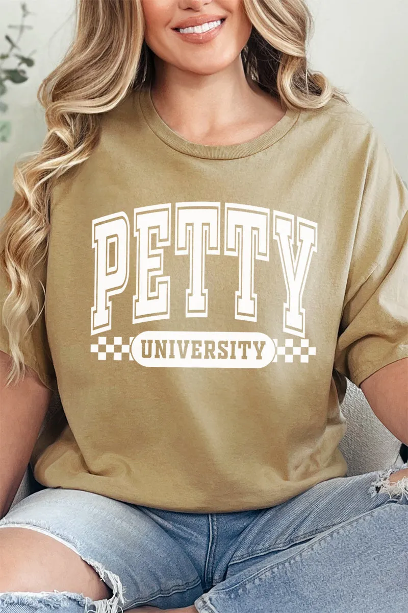 Petty University Short Sleeve Relaxed Fit T-Shirt