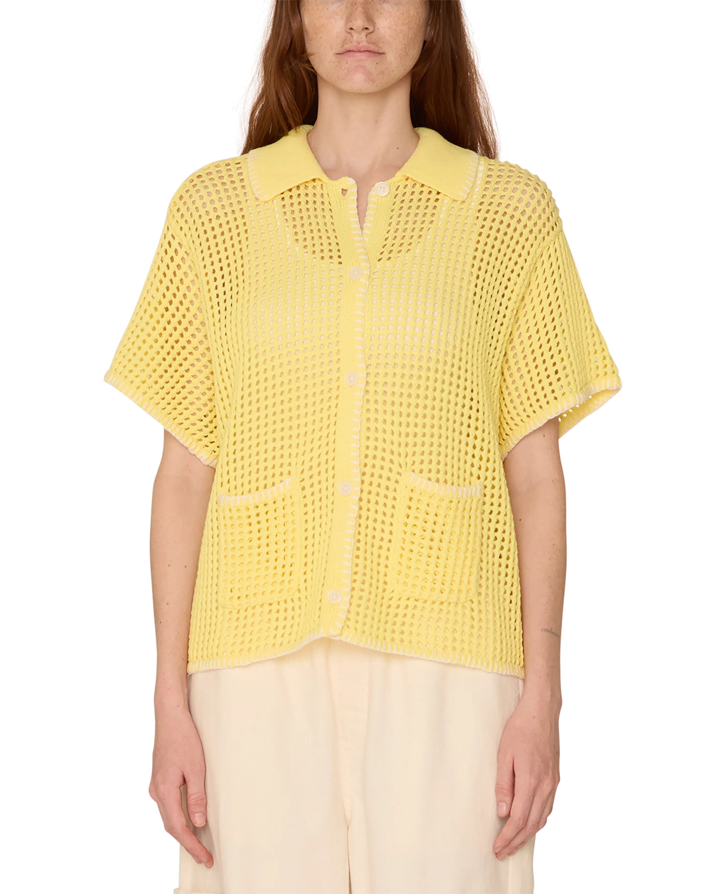 PILAR CROCHET CARDIGAN