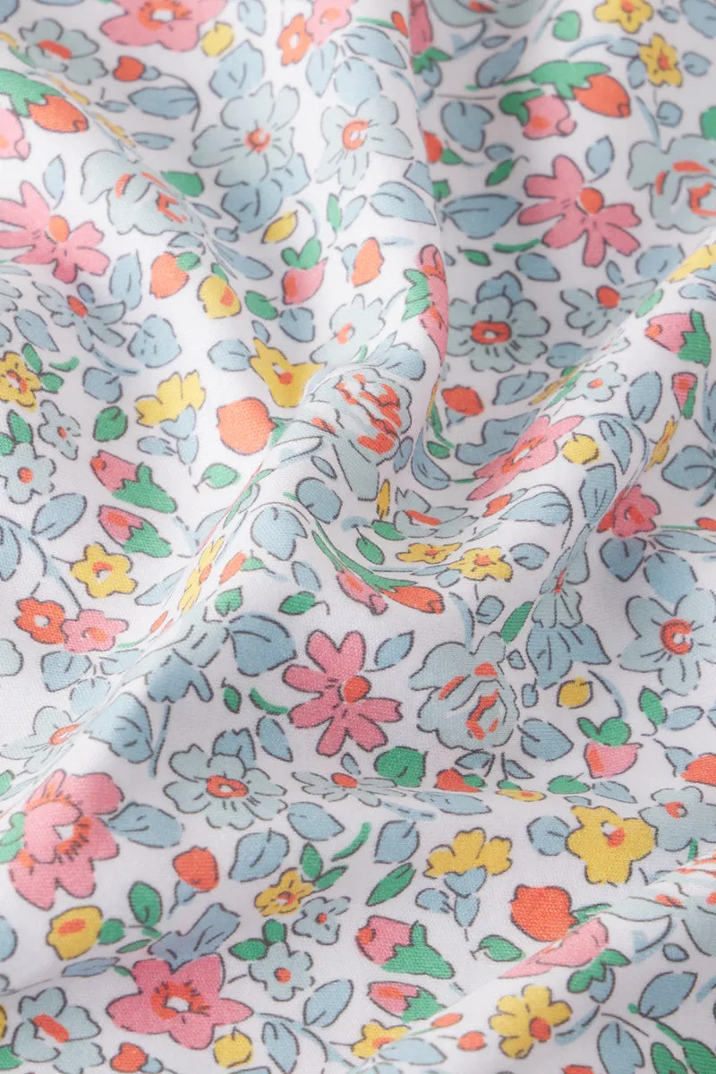 Pima Maternity Shorts Set in Elizabeth Floral